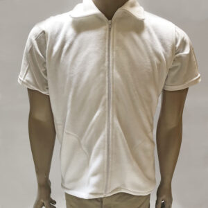 CHALECO POLAR BLANCO