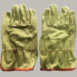 Guante Vaqueta Amarilla
