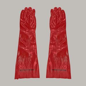 Guante PVC Rojo Liv 70cm