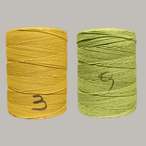 Hilado Algodón Pulido Amarillo