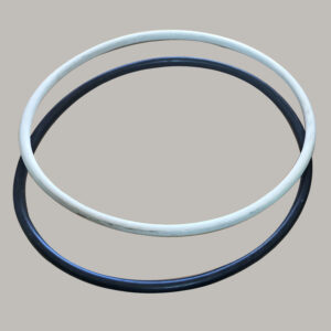 GOMA DE EMBUTIDORA BLANCA NEGRA 150/200 KG