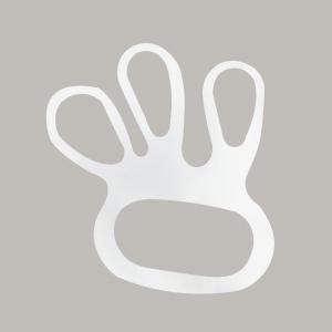 SUJETADOR RETRACTOR DE GUANTE DE ACERO